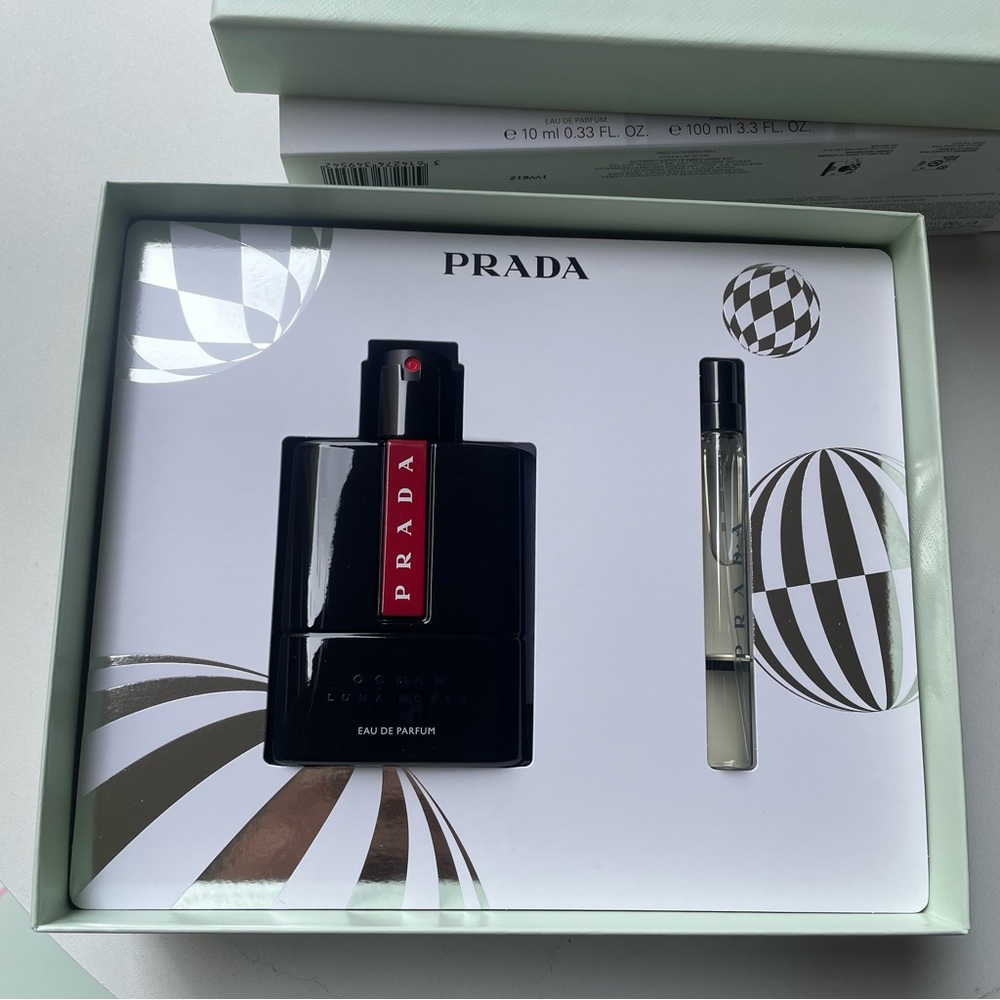 PRADA Luna Rossa Ocean Eau de Toilette Spray Gift Set 100ml + 10ml